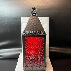 Traditional Iron Color <b>Glass</b> <b>Lantern</b> Unique Design Mini Color <b>Glass</b> <b>Lantern</b> Decorative <b>Glass</b> <b>Lantern</b> Vintage <b>Glass</b> <b>Lantern</b> - Product Image 6