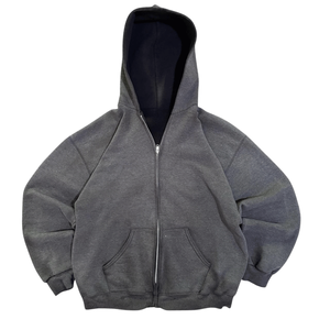 เสื้อฮู้ดดี้โอเวอร์ไซส์แบบกำหนดเองสำหรับแบรนด์ OEM เหมาะสำหรับการสกรีนพิมพ์ ผลิตจากผ้าฝ้ายฟลีซ ผลิตเร็ว - Product Image 5
