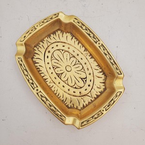 Jabonera Decorativa de Latón para Baño, Soporte de Pared de Lujo Dorado para Jabón, Bandeja para Lavabo de Hotel - Product Image 1