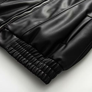 Promoción: Nueva Chaqueta de Piel de Cordero Genuina para Mujer, Chaqueta Corta de Piel, Chaqueta Bomber, Chaqueta Varsity - Product Image 4