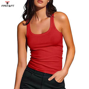 Top Corto Acolchado para Mujer con Tirantes Integrados, Tejido 100% Algodón, Transpirable - Product Image 1