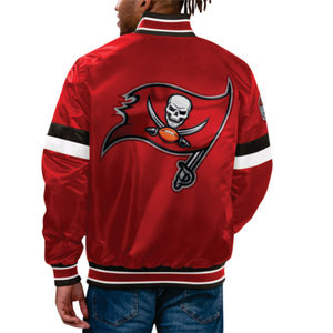 เสื้อแจ็คเก็ตเคลือบผ้าปักลายธงเบย์เทมป์แบบกำหนดเอง พร้อมลายพิมพ์ด้านหน้าแบบกำหนดเอง คุณภาพสูง สำหรับฤดูหนาว แบบ unisex - Product Image 4