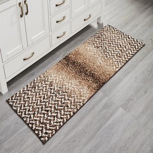 Tapis de bain de luxe 100 % coton, épais, doux, super absorbant, antidérapant, facile d'entretien, compatible sèche-linge, pour un confort ultime moderne à la maison ou à l'hôtel - Product Image 5