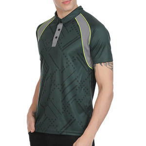 Camiseta polo sublimada de gran tamaño para hombre, ropa deportiva de manga corta, camisetas polo sublimadas. - Product Image 5