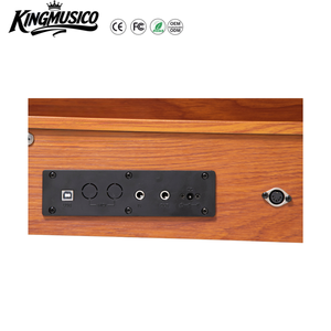 KINGMUSICO Piano numérique portable 88 touches avec <span class=keywords><strong>clavier</strong></span> à mécanisme marteau <span class=keywords><strong>lourd</strong></span> et USB <span class=keywords><strong>MIDI</strong></span> pour la vente en gros - Product Image 3