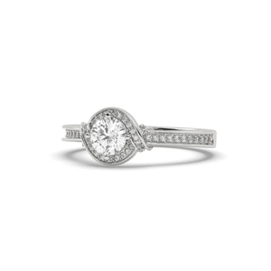 Anillo AJRETAIL de Oro Blanco de 14 Quilates con Diamante Cultivado en Laboratorio de 0.916 Quilates, Color G, Claridad VS1 - Product Image 2