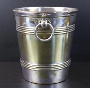 Seau à glace décoratif au design élégant, prix premium, refroidisseur à vin en métal, grand refroidisseur à champagne et bière, vente en gros - Product Image 4