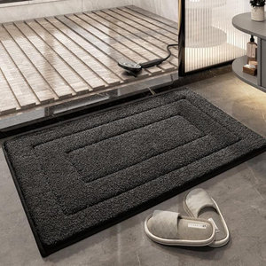 Alfombra Moderna Simple y Gruesa, Insonorizante, de Pared a Pared, Antideslizante y Resistente al Desgaste, para Hoteles y Salas de Estar, Totalmente Alfombrada, Hecha a Máquina - Product Image 1