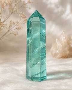 Torre de Cristal de Obsidiana Acuática al por Mayor, Punto de Sanación Natural para Meditación, Equilibrio de Chakras, Protección Energética y Decoración - Product Image 4