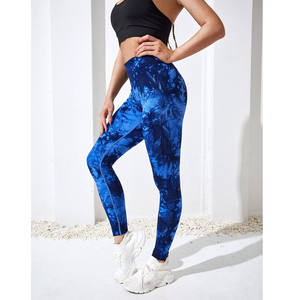 Productos Más Vendidos, Leggings Deportivos de Yoga de Alta Calidad, OEM/ODM, Pantimedias de Moda Otoñal, Pantalones de Yoga de Nailon de Color Sólido para Mujer - Product Image 1