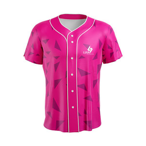 Camisetas de Béisbol Personalizadas para Mujer, Tallas Grandes, 100% Poliéster, Transpirables, de Secado Rápido, Manga Corta, para Equipos Universitarios - Product Image 4