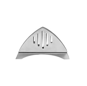Standing Design Sleek Half Moon Shape SilverTissue Box Holder Traditional Chinese Style Metal <b>Tissue</b> Box Restaurant <b>Tissue</b> Box - Product Image 5