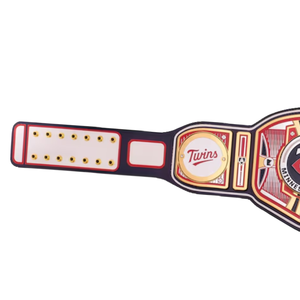 Cinturón de Campeonato de los Minnesota Twins, Cinturón Deportivo Personalizado, Edición Exclusiva de Colección, Cinturones de Béisbol - Product Image 3