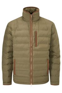 Chaquetas de invierno personalizadas al por mayor para hombre, casuales, 100% algodón/poliéster, lisas, de manga larga, tipo puffer, en venta a bajo precio. - Product Image 4