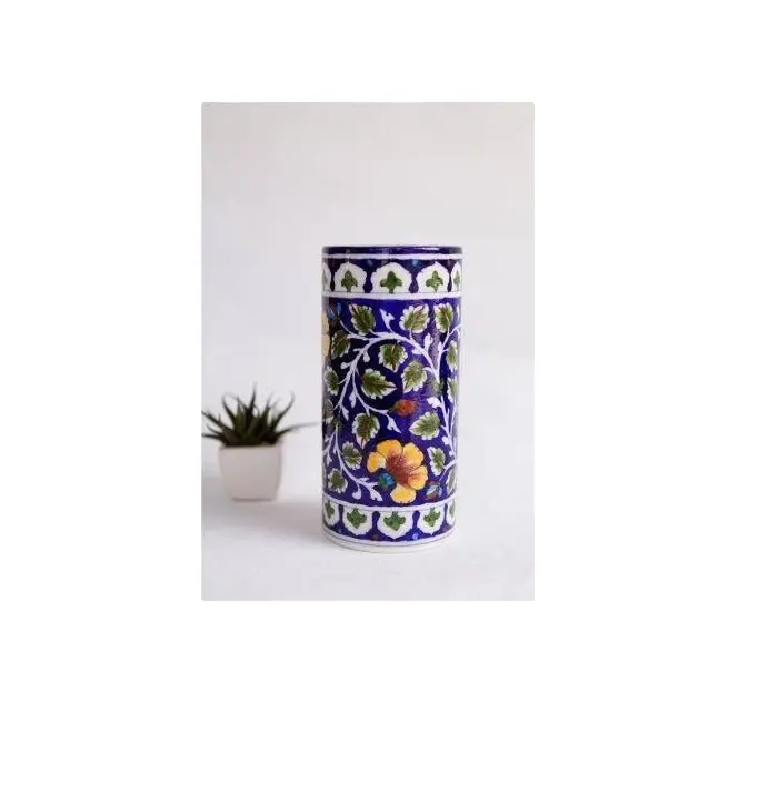 Vaso da fiori in resina con intarsio in osso dal Design moderno con vasi lucidati a mano per prodotti di vendita caldi di fiori