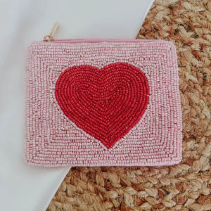 Pochette à monnaie en perles de rocaille jaunes motif ananas, cadeaux pour elle, sacs bohèmes, accessoires, portefeuilles, pochettes par AFZA ENTERPRISES - Product Image 1