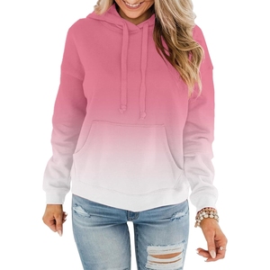 Sudaderas con Capucha para Mujer, Sudaderas Casuales Lisas de Algodón, Estilo Moderno, Ropa Deportiva Activa, Transpirables, en Venta, OEM - Product Image 1
