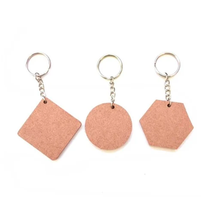 High Quality MDF Keychain Keys Custom Made Logo Wood <b>Keyring</b> Customized Sale - Product Image 2