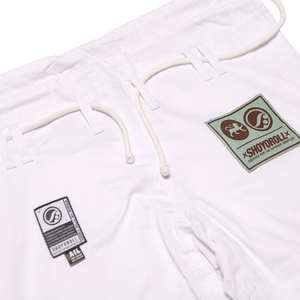 Kimono de Jiu Jitsu Shoyorol Blanco Personalizado, 100% Algodón, Tejido Perlado, OEM, Kimono Brasileño de Jiu Jitsu, Hecho a Medida, Ropa de Artes Marciales - Product Image 4