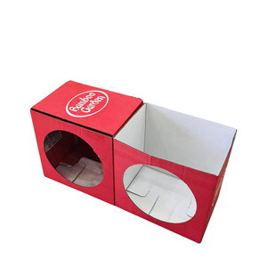 Premium Quality Sustainable Recycled Materials 3-Layer Corrugated Folding Carton Custom Design Flexo <b>Printing</b> Glossy Lamination - Product Image 1