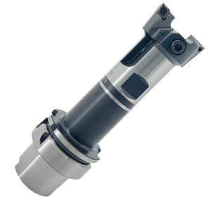 เครื่องมือเจาะแบบสองใบมีดของญี่ปุ่น พร้อมปลายรูปสี่เหลี่ยมขนมเปียกปูนแบบปรับได้หลายใบมีด สำหรับงานกลึงหยาบ เส้นผ่านศูนย์กลาง 52-68 มม. ประสิทธิภาพสูง HSK-A63 - Product Image 2