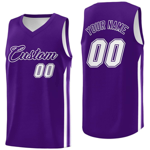 Camiseta de Baloncesto sin Mangas Transpirable, Estilo Retro para Hombre, con Bordado en Tela, Malla Vintage, Uniforme Deportivo - Product Image 3