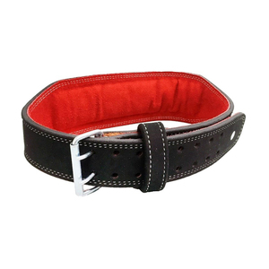 Cowhide Weight Lifting Belt with Metal Buckle Non-Slip Breathable Unisex Customizable for Gym & Bodybuilding Weight Lifting Belt - Product Image 2