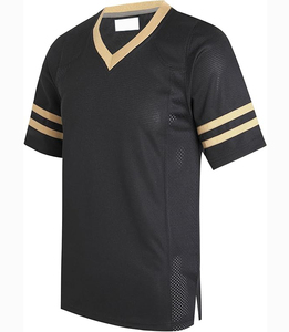 Comfortable Quick Dry 100% Polyester Unisex American Football Jersey OEM Hot Selling Short Sleeve Summer UV Protection - Product Image 1