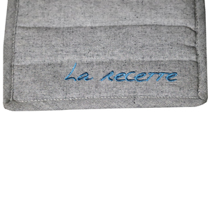 Porte-ustensiles brodés de bonne qualité, 100% coton, porte-ustensiles recyclés pour la cuisine, exportateur en Inde - Product Image 5