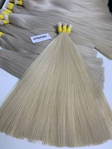 ราคาส่ง ต่อผมแท้แบบเป็นมัด ผมบริจาค แบบดับเบิ้ลดรอน 100 กรัม สีเข้ม 30 นิ้ว - Product Image 3