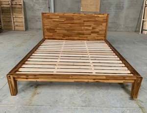 Juego de muebles de dormitorio de madera personalizable, material MDF con características de almacenamiento para el hogar, granja, hotel y sala de estar - Product Image 2