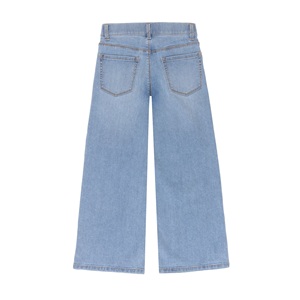 Nouvelle collection été : Jean décontracté pour filles, grande taille, coupe large, délavé, respirant, taille haute, en denim tendance - Product Image 2