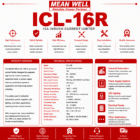 Contrôleur PLC ICL-16R neuf, limiteur de courant de démarrage pour PLC