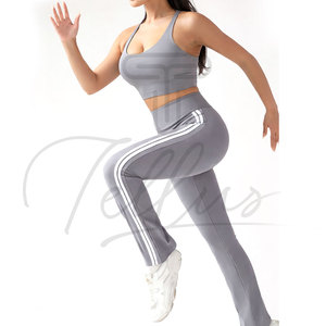 Ensembles de yoga 5 pièces grande taille à séchage rapide et respirants pour femmes – Nouveau design élégant pour le fitness et la gym - Product Image 5