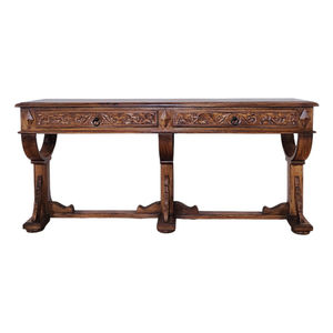 Mesa Consola de Madera de Mango Sólida de Alta Calidad al Mejor Precio, para Entrada, con Acabado Natural - Product Image 1