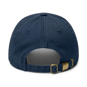 Gorra de Béisbol Personalizada de Algodón Lavado, Ajustable, con Bordado Plano, Etiqueta Privada OEM, Logotipo Personalizado - Product Image 6