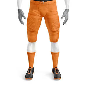 <b>Top</b> Quality Custom Made Breathable Polyester American Football Uniform OEM Service Heat Transfer Printing Made Football Uniform - Product Image 5