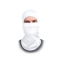 Balaclava d'été 100 % polyester polyvalente, protection solaire UV, masque facial respirant pour le cyclisme, la moto et les jeux