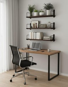 Wall Mounted Foldable Wooden Spice <b>Rack</b> with Modern Design for <b>Kitchen</b> <b>Storage</b> Home Decorations - Product Image 5