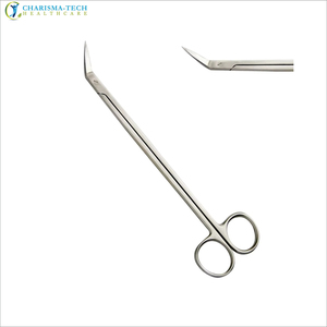 Ciseaux vasculaires Potts-Smith Premium 19 cm, angulés 25° °   45 °   60 °   Instruments chirurgicaux cardiovasculaires en acier inoxydable certifiés CE ISO - Product Image 6