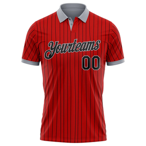 เสื้อโปโลสั่งทำ 100% โพลีเอสเตอร์ แห้งเร็ว ปักโลโก้ตามสั่ง เสื้อกีฬากอล์ฟ ชุดยูนิฟอร์มทำงาน เสื้อโปโล unisex ราคาถูก รับผลิตแบบ OEM - Product Image 3