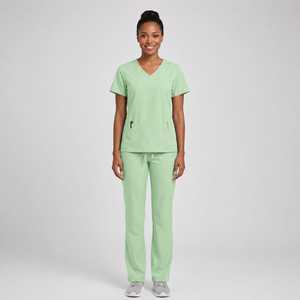 Medical Clinic Uniform Set Soft Stretch <b>Nursing</b> <b>Scrub</b> Clothing For Healthcare Professionals Daily Wear Use - Product Image 1