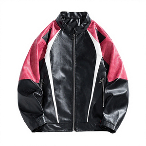 Custom Genuine <b>Leather</b> <b>Jacket</b> Men Womens Unisex Eco-Friendly Windproof Streetwear Front Logo <b>Winter</b> Dynamic Performance - Product Image 6