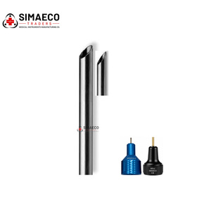 Blunt & Sharp Extractor General Suction Cannula 60cc Toomey Hub German Stainless Steel <b>Mirror</b> Polish Satin Finish Class I Reusab - Product Image 3