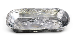 Vente en gros Plateau de service en métal en aluminium rustique fait à la main Plateau de nourriture sur le thème des fruits pour les mariages - Product Image 3