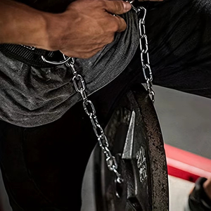 Adjustable Neoprene Waist Support Dip <b>Belt</b> <b>Chain</b> Closure for Weight Lifting Strength Training Unisex - Product Image 5