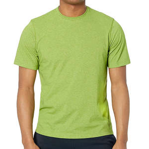 T-shirts vierges en gros personnalisables 100 % coton avec impression de logo pour hommes – T-shirts unis décontractés de la meilleure qualité pour hommes - Product Image 1