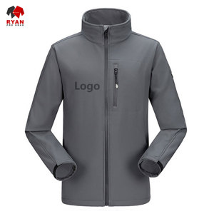 Chaqueta Softshell de Primera Calidad para Hombre, Cierre de Cremallera, Tejido Transpirable con Impresión de Logotipo Personalizado - Product Image 5