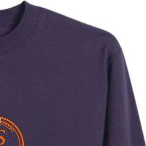Men Recycled Cotton Crewneck <b>Sweatshirt</b> Casual Sustainable Pullover with Ribbed Cuffs for <b>Work</b> Sports and Everyday Fashion - Product Image 5