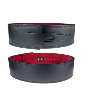 Best Selling High Quality Cowhide Genuine Leather Lever Belt 10-13MM Thickness Buckle Closure Advanced Protection New Fitness - Product Image 5